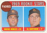 1969 Topps #592 Padres Rookies Baseball Card