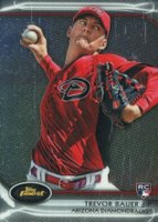 2012 Finest #92 Trevor Bauer Baseball Card