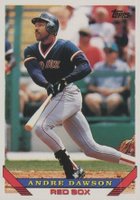 1993 Topps Traded #92T Andre Dawson Baseball Card