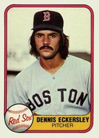 1981 Fleer #226 Dennis Eckersley Baseball Card
