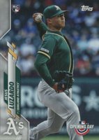 2020 Topps Opening Day #105 Jesus Luzardo Baseball Card
