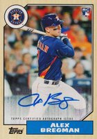 2017 Topps 1987 Topps Autographs #AB Alex Bregman Baseball Card