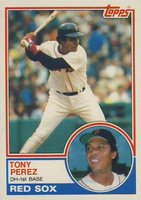 1983 Topps #715 Tony Perez Baseball Card