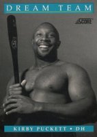 1991 Score #891 Kirby Puckett Baseball Card