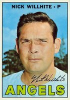 1967 Topps #249 Nick Willhite Baseball Card