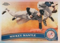 2011 Topps Chrome #7 Mickey Mantle Refractor Baseball Card