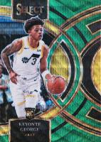 2023 Panini Select #109 Keyonte George Green Wave Basketball Card