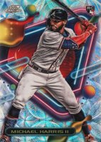 2023 Topps Cosmic Chrome #5 Michael Harris II Nucleus Baseball Card