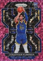 2021 Panini Prizm #307 Jonathan Kuminga Pink Fast Break Basketball Card