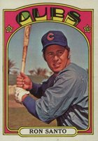 1972 Topps #555 Ron Santo Baseball Card