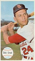 1964 Topps Giants #19 Dick Groat Baseball Card
