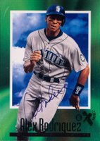1997 Skybox E-X2000 #43	  Alex Rodriguez Emerald Autographs Baseball Card