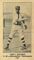 1916 Sporting News #131 Hy Myers Baseball Card
