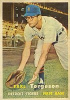 1957 Topps #357 Earl Torgeson Baseball Card