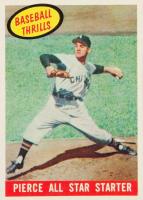 1959 Topps #466 Pierce All Star Starter Baseball Card