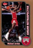 2008 Fleer Jordan Retrospective #MJ-10 Michael Jordan Basketball Card
