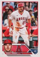 2023 Topps Flagship Collection Oversized Card Companion #CTC1 Mike Trout Baseball Card