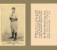 1917 Weil Baking Co. #51 Eddie Foster Baseball Card