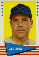 1961 Fleer #138 Luke Sewell Baseball Card