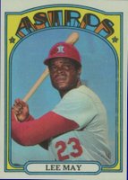 1972 Topps #480 Lee May Baseball Card