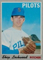 1970 Topps #499 Skip Lockwood Baseball Card