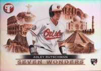 2023 Topps Pristine 7 Wonders #7W2 Adley Rutschman Baseball Card