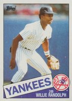 1985 Topps #765 Willie Randolph Baseball Card