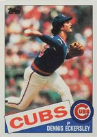 1985 Topps #163 Dennis Eckersley Baseball Card