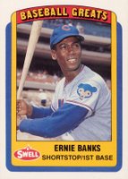 1990 Swell Baseball Greats #95 Ernie Banks Baseball Card