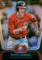 2012 Bowman Platinum #56 Bryce Harper Baseball Card