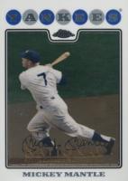 2008 Topps Chrome #7 Mickey Mantle National Baseball Card