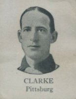 1909 Colgan's Chips Square Proofs # Fred Clarke Baseball Card