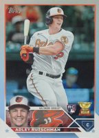 2023 Topps #250 Adley Rutschman Rainbow Foil Baseball Card