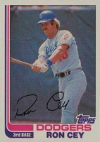 1982 Topps #410 Ron Cey Baseball Card