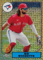 2022 Topps Silver Pack 1987 Chrome Promo #T87C69 Bo Bichette Baseball Card