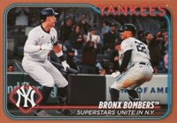 2024 Topps Update #US181 Aaron Judge/Juan Soto Gold Baseball Card