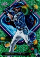 2023 Topps Cosmic Chrome #64 Bobby Witt Jr. Green Space Dust Baseball Card