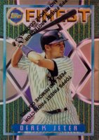 1995 Finest #279 Derek Jeter Refractor w/Coating Baseball Card