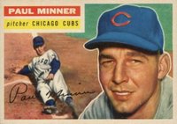 1956 Topps #182 Paul Minner Baseball Card