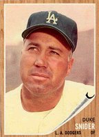1962 Topps #500 Duke Snider Baseball Card