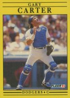 1991 Fleer Update #U-93 Gary Carter Baseball Card