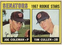 1967 O-Pee-Chee #167 Senators Rookies Baseball Card