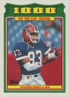 1988 Topps 1000 Yard Club #28 Andre Reed Football Card