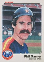 1983 Fleer #448 Phil Garner Baseball Card