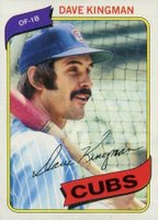 1980 Topps #240 Dave Kingman Baseball Card
