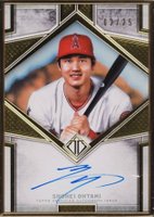 2019 Topps Transcendent Framed Transcendent Autographs #SO Shohei Ohtani Baseball Card