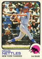 1973 Topps #498 Graig Nettles Baseball Card