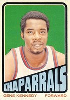 1972 Topps #208 Gene Kennedy Basketball Card
