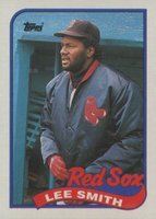 1989 Topps #760 Lee Smith Baseball Card