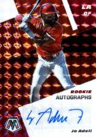 2021 Panini Mosaic Rookie Autographs Mosaic #RAMJA Jo Adell Fusion Choice Baseball Card